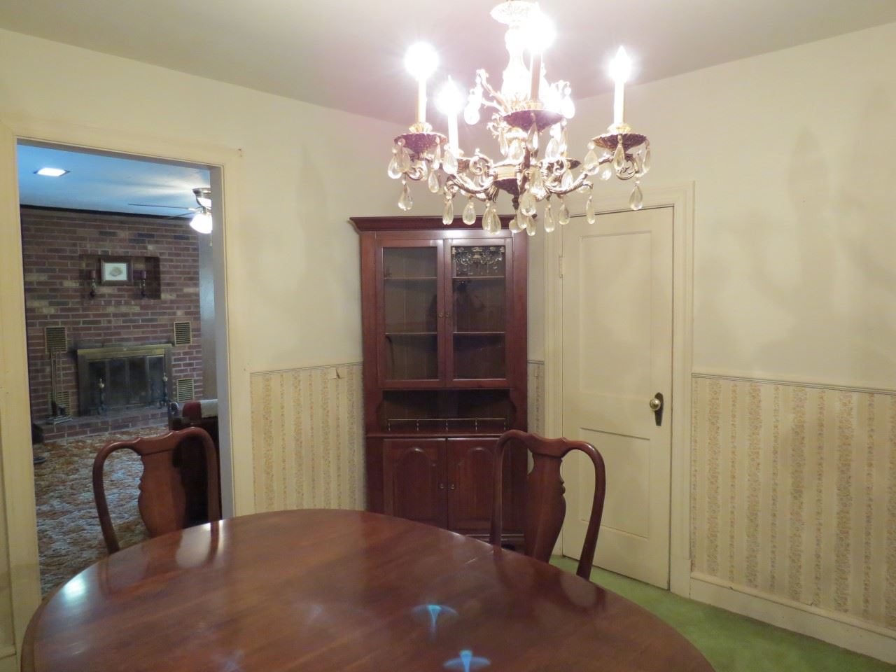6280 Courthouse Road Louisa, VA 23093 - Photo 11 of 43 a dining room with furniture and chandelier