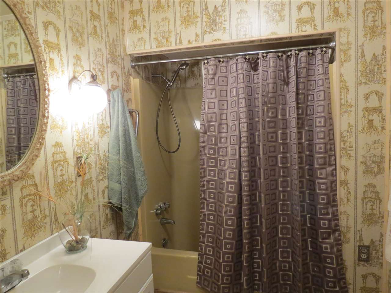 6280 Courthouse Road Louisa, VA 23093 - Photo 13 of 43 a bathroom with a shower curtain and a sink