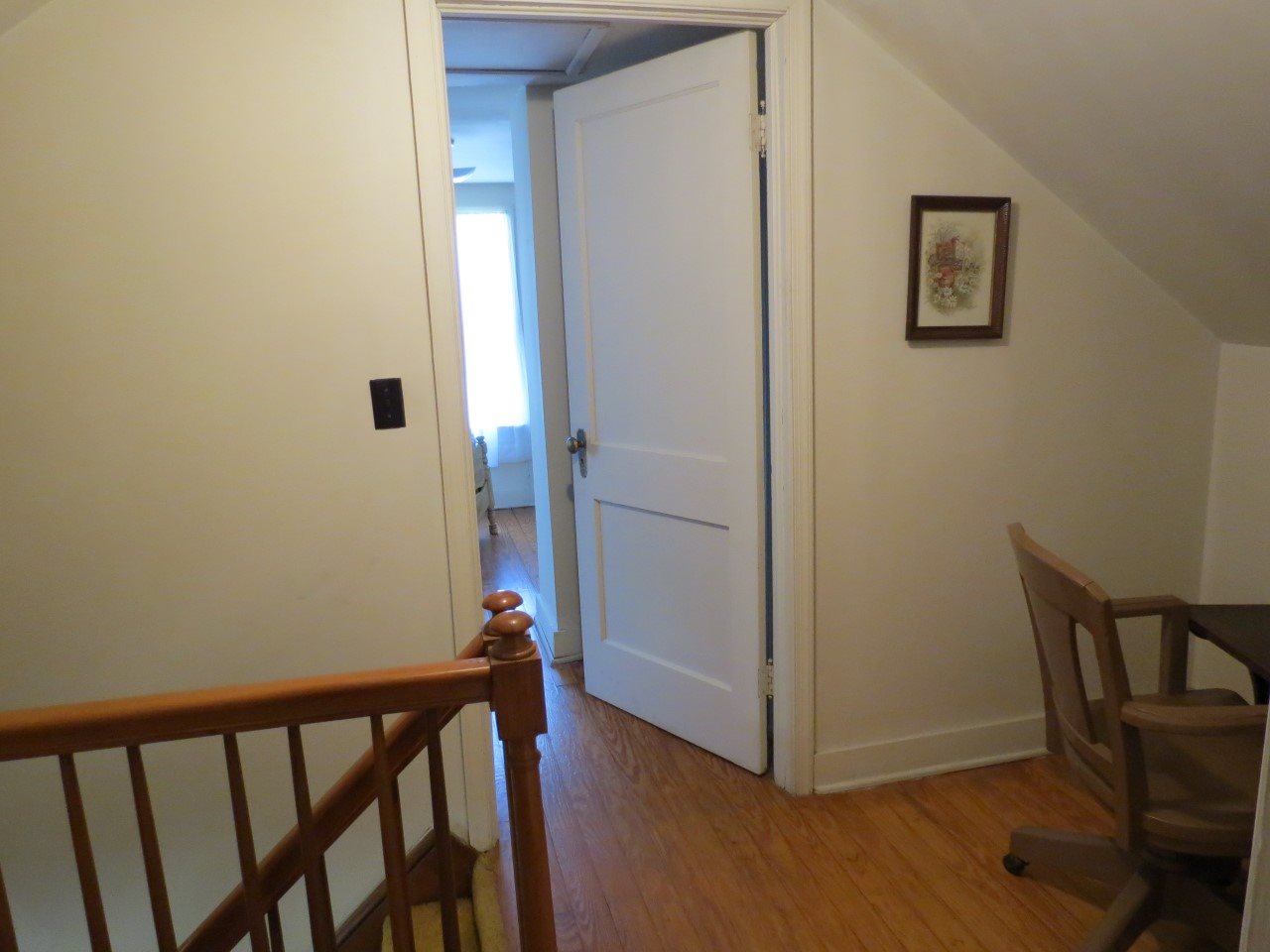 6280 Courthouse Road Louisa, VA 23093 - Photo 31 of 43 a view of a hallway with wooden floor and door