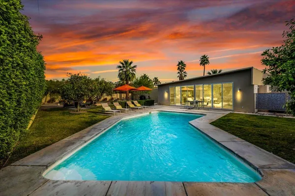 a view of outdoor space and shower
