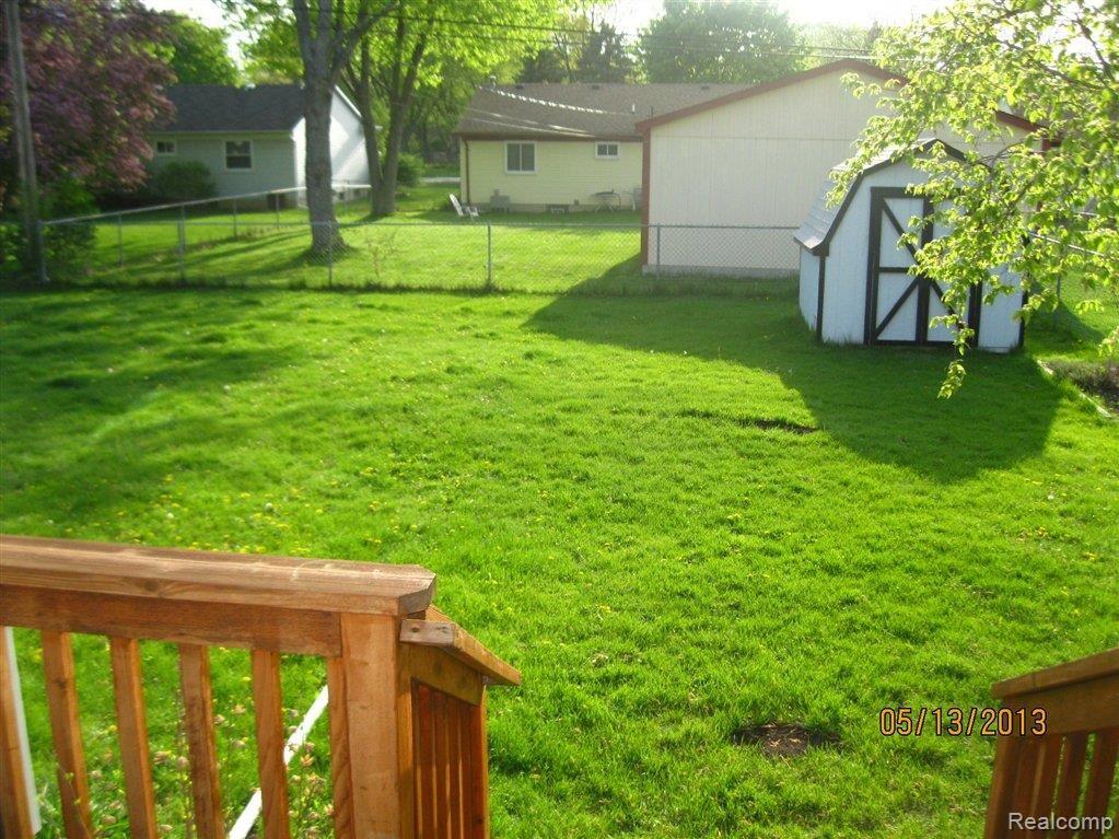 3424 Cone Avenue Rochester, MI 48309 - Photo 12 of 12 BackYardfromDeck.jpg
