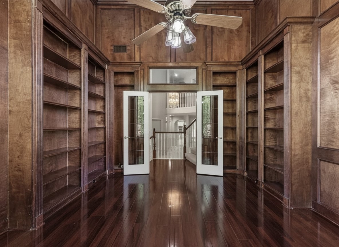 3311 El Dorado Boulevard Missouri City, TX 77459 - Photo 4 of 29 a view of a hallway with wooden floor and entryway