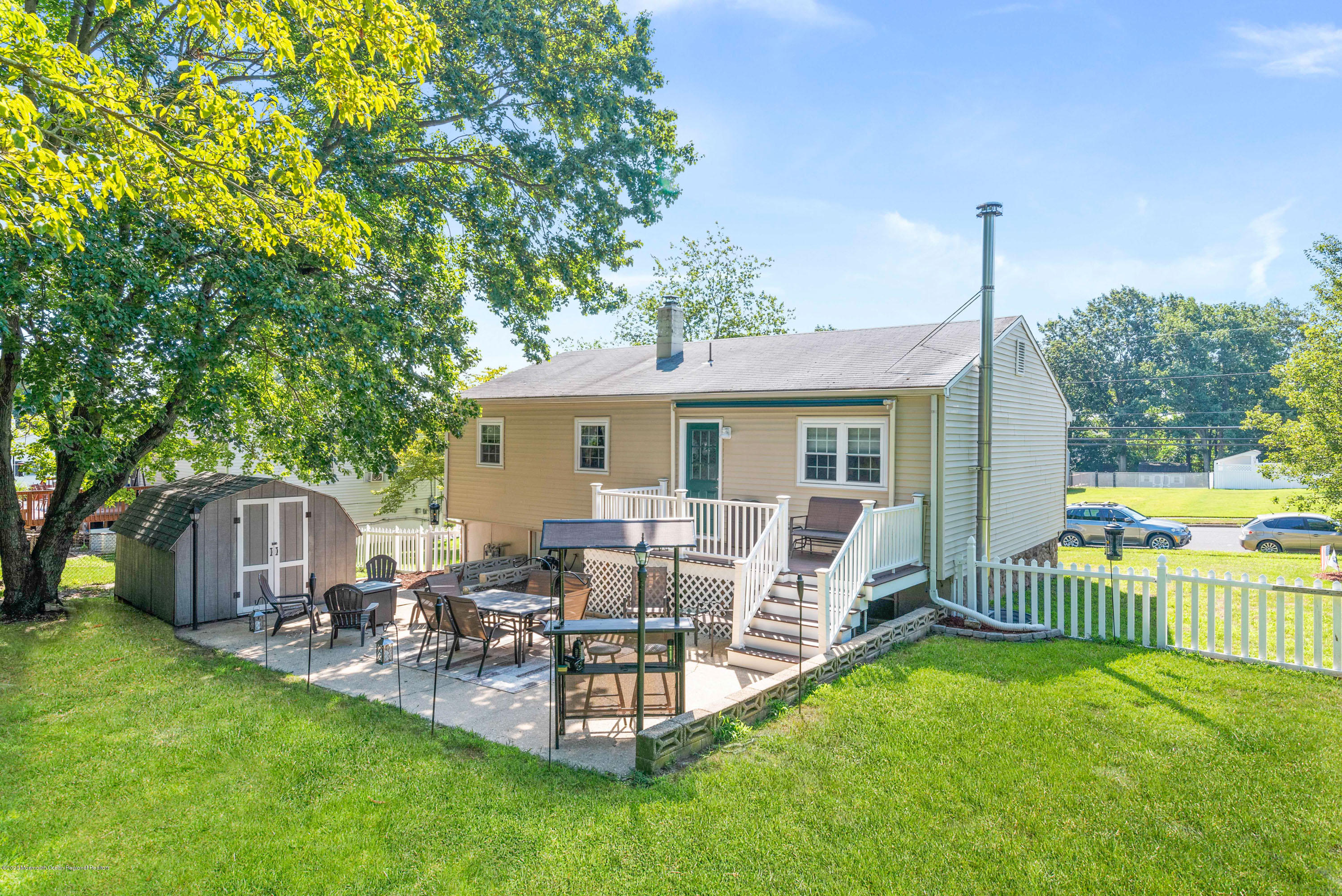 53 Salem Hill Road Howell, NJ 07731 - Photo 25 of 27 a view of a house with backyard and porch