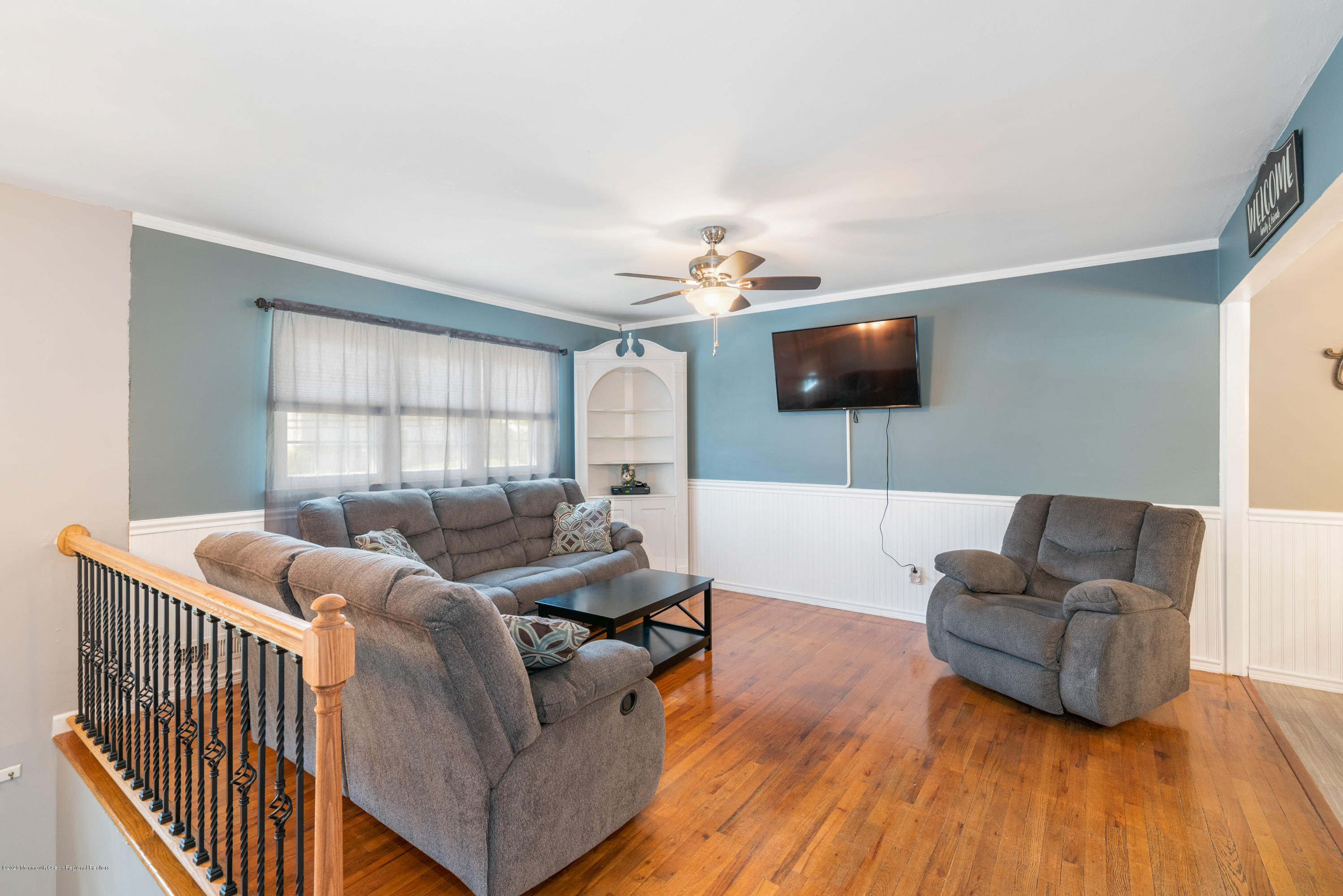 53 Salem Hill Road Howell, NJ 07731 - Photo 5 of 27 a living room with furniture and a flat screen tv