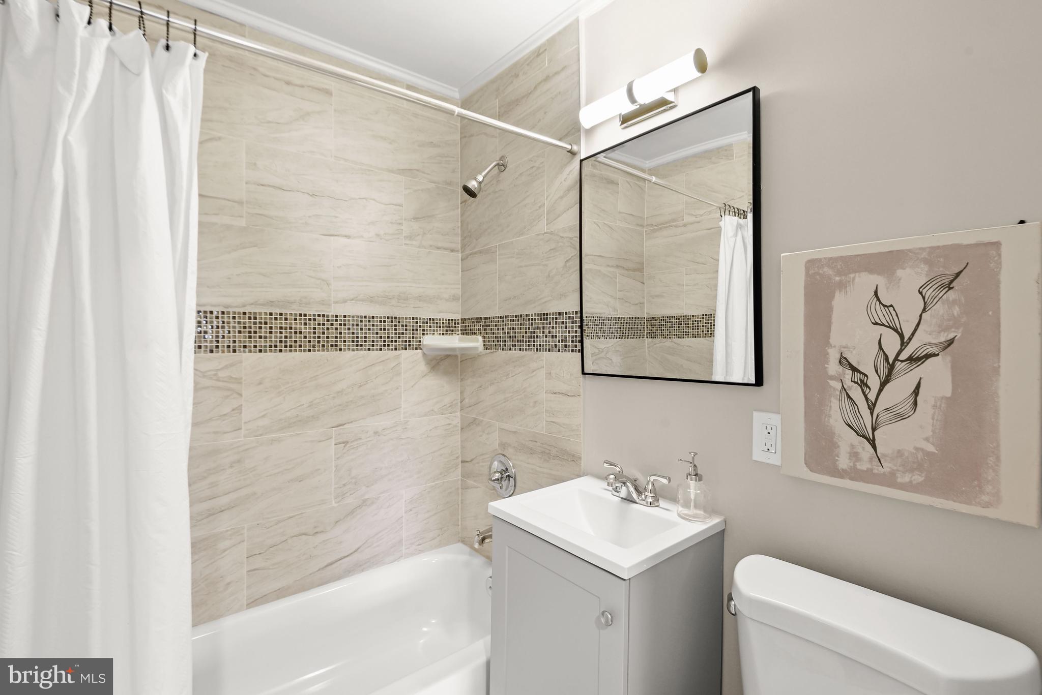 11813 Goodloe Road Silver Spring, MD 20906 - Photo 12 of 34 Renovated Full Bath
