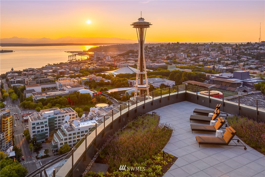 2510 6th Avenue, Unit 1409 Seattle, WA 98121 - Photo 30 of 35 a city view with ocean view
