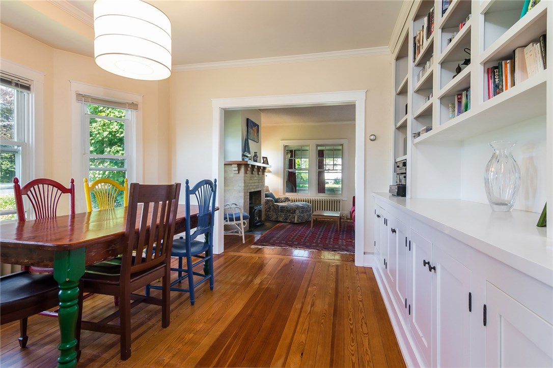 167 Bliss Road Middletown, RI 02842 - Photo 10 of 31 Dining room with custom bookcase