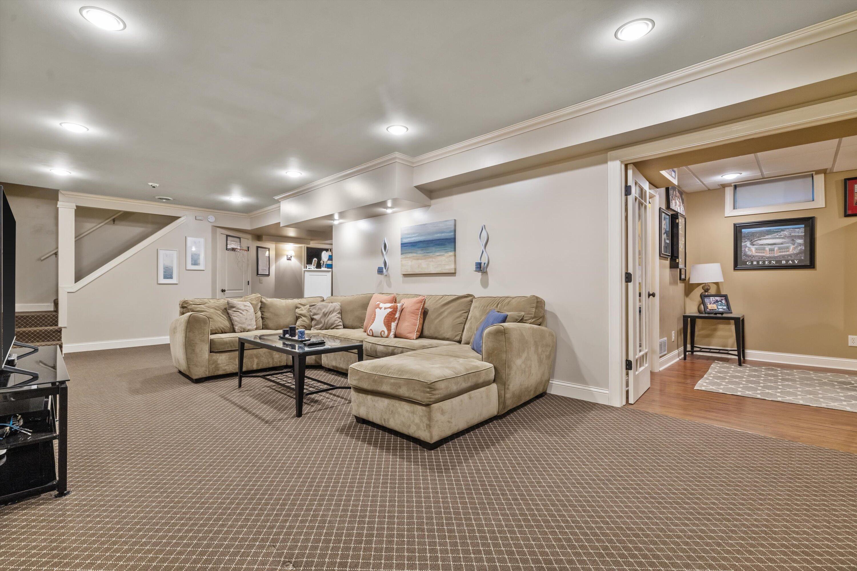 6501 Jessica Turn Caledonia, WI 53402 - Photo 41 of 66 Lower Level Rec Room/Media Room