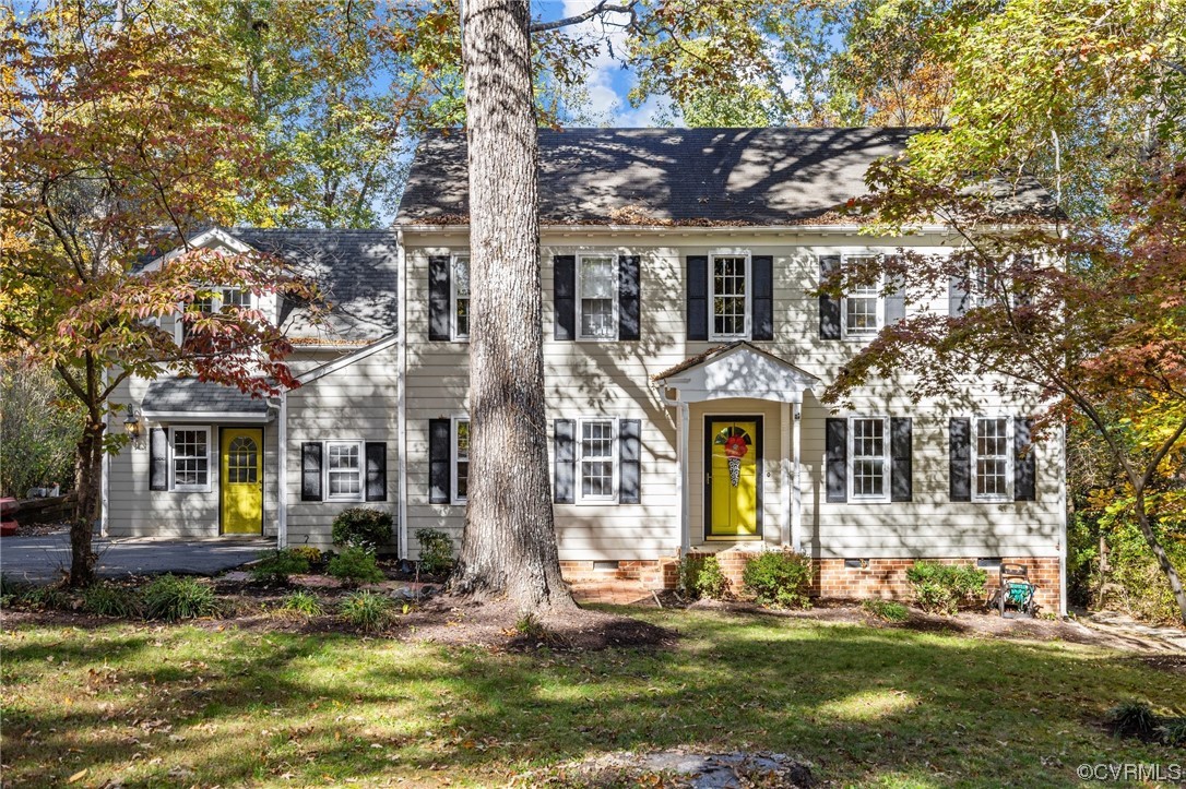 13206 Queensgate Road Midlothian, VA 23114 - Photo 1 of 42 front view of house with a yard