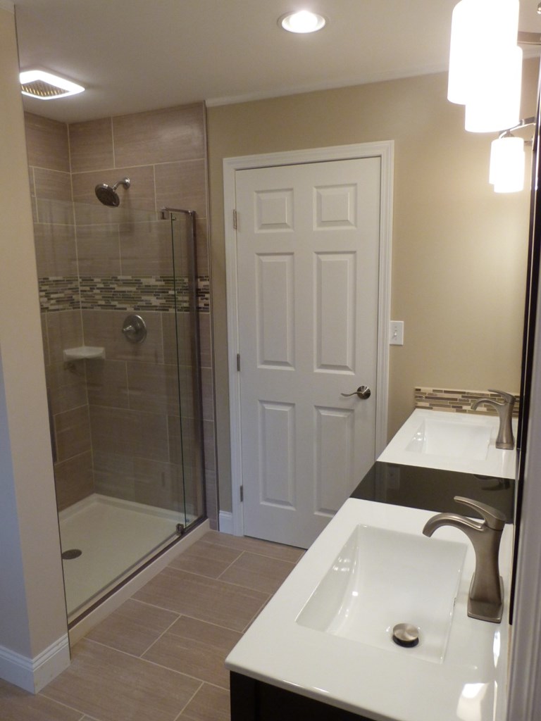 1463 Pittsburgh Road Franklin, PA 16323 - Photo 23 of 32 a bathroom with a sink a toilet and shower