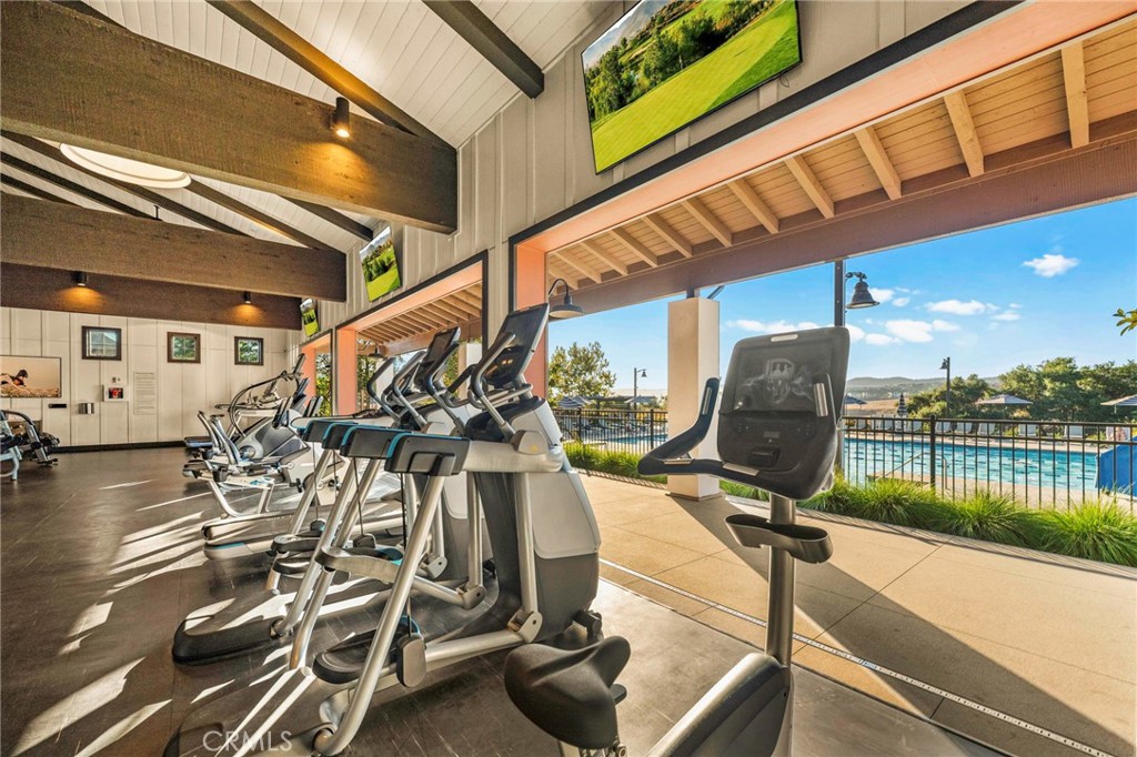 1281 Roots Way Rancho Mission Viejo, CA 92694 - Photo 69 of 75 a room with gym equipment