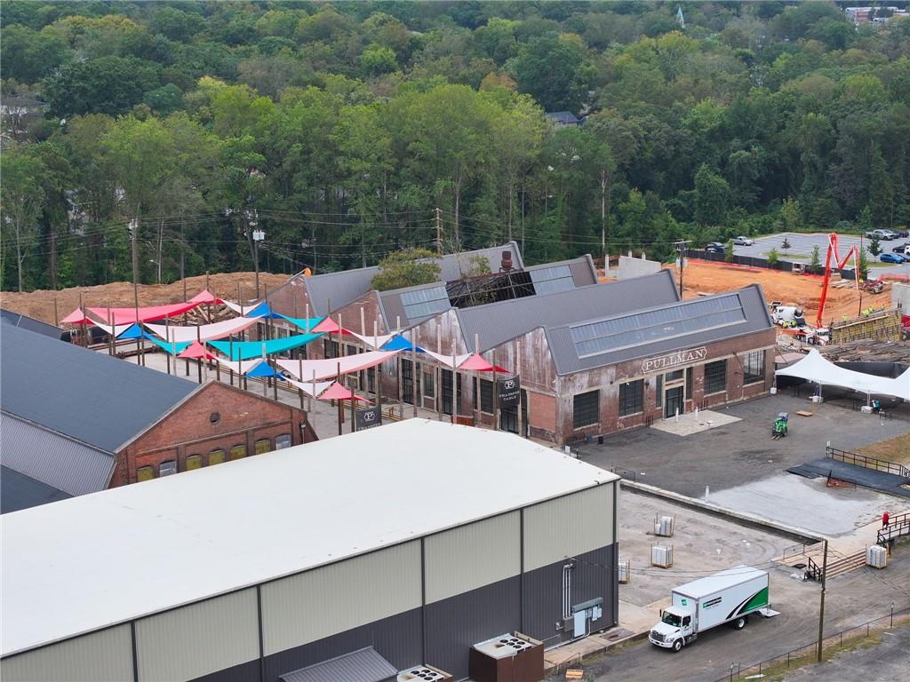 112 Rogers Street Northeast, Unit 202 Atlanta, GA 30317 - Photo 34 of 36 an outdoor space with furniture and city view