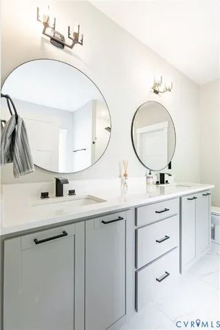 a utility room with washer and dryer