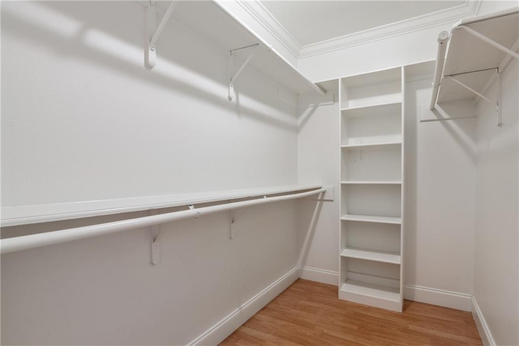 714 East 45th Street Austin, TX 78751 - Photo 13 of 26 a view of an empty walk in closet