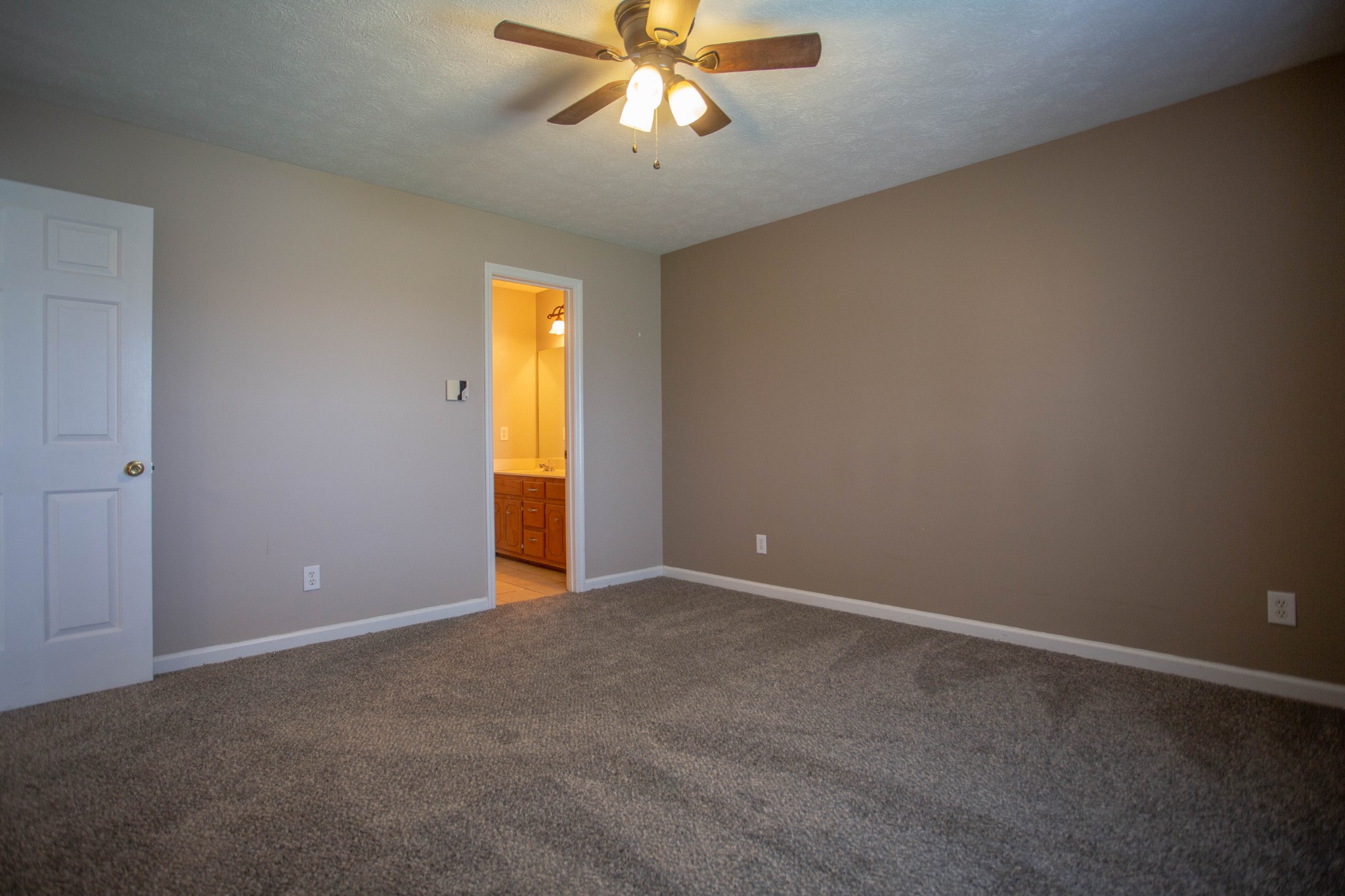 794 Chicken Road Lebanon, TN 37090 - Photo 13 of 25 an empty room with closet and a chandelier fan