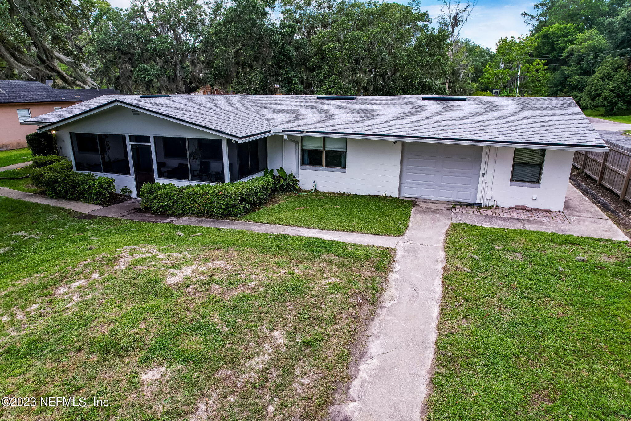 259 Brickyard Road, Unit B Middleburg, FL 32068 - Photo 46 of 53 a aerial view of a yard in front of a house