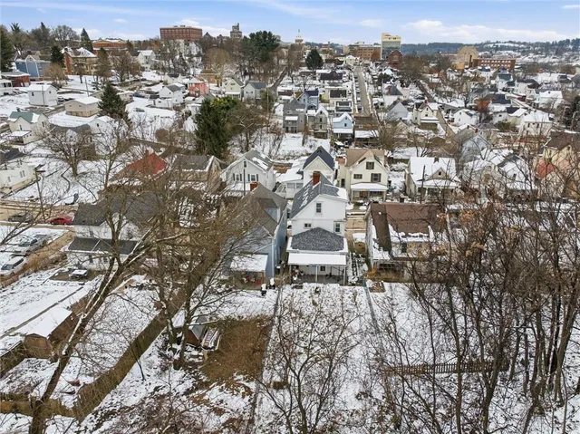 a view of a house with a large tree