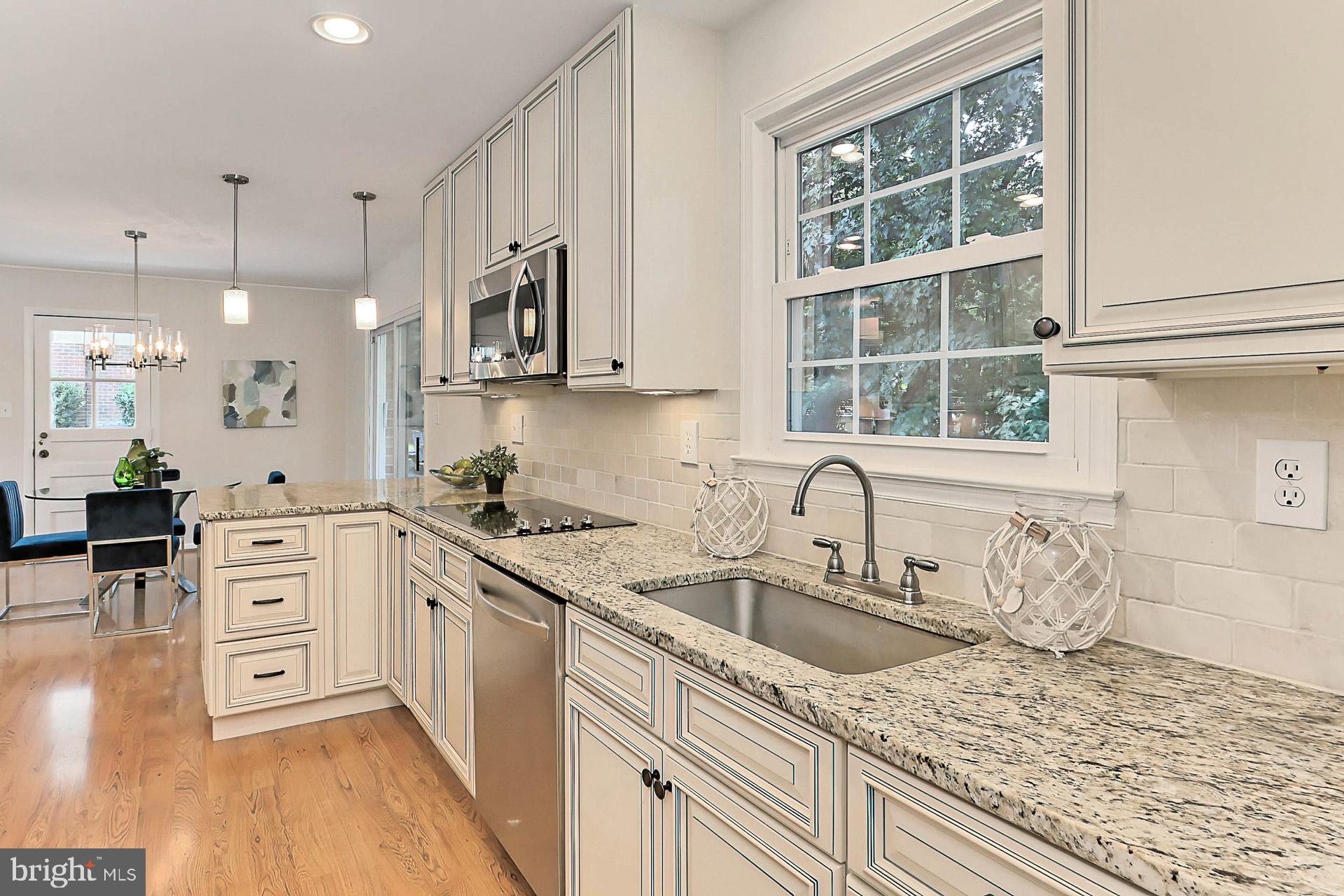 6808 Sydenstricker Road Springfield, VA 22153 - Photo 14 of 65 Gorgeous gourmet kitchen has stainless appliances!