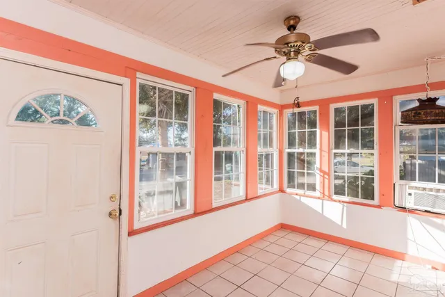 a view of an entryway