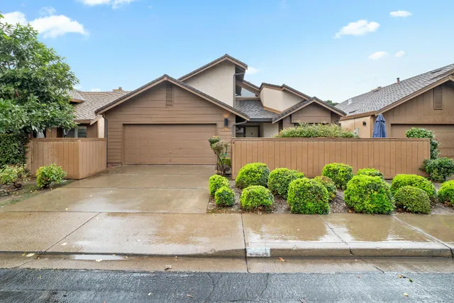 a house view with a outdoor space