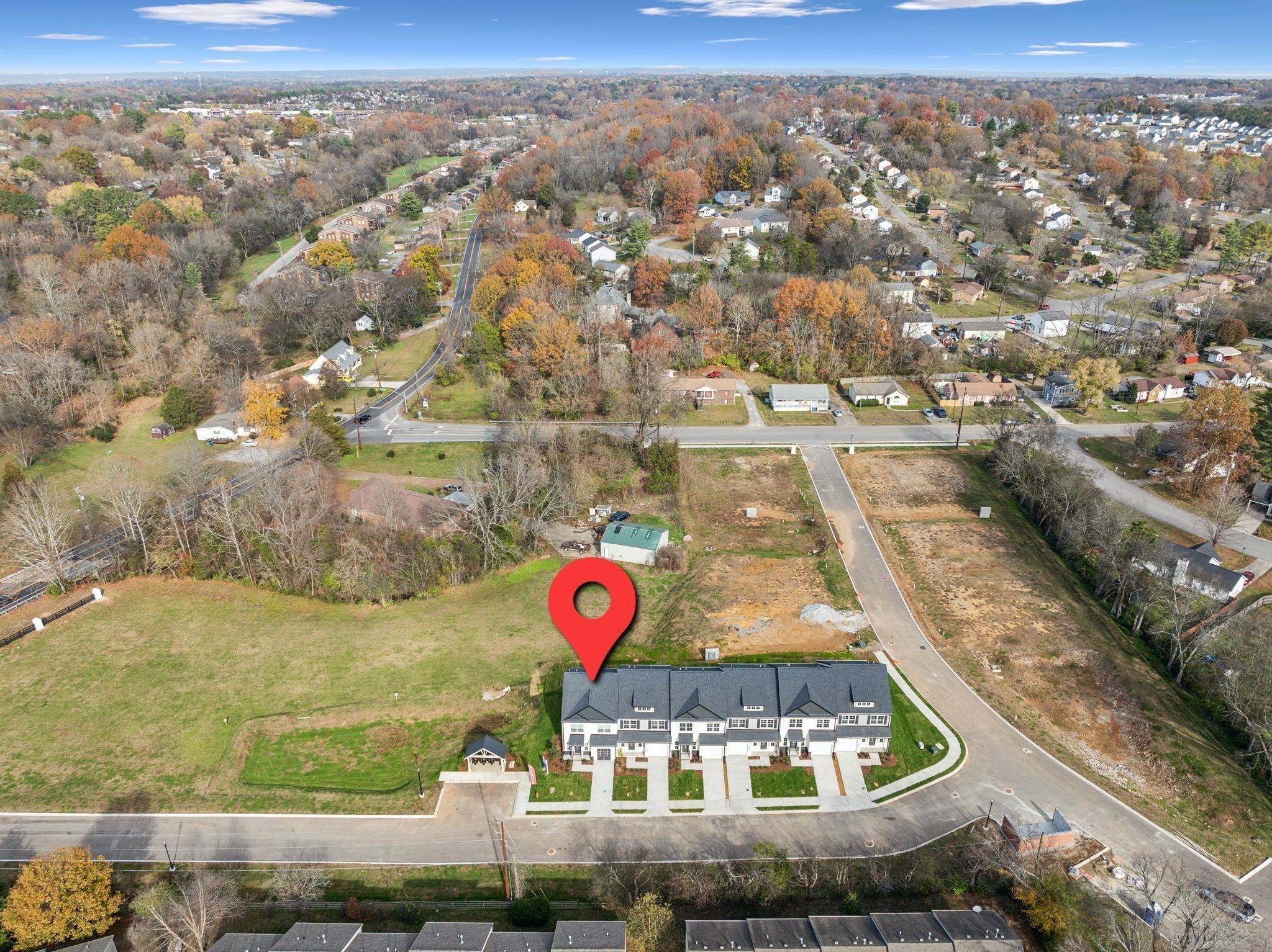 537 Tulip Springs Road Hermitage, TN 37076 - Photo 42 of 58 an aerial view of residential house with outdoor space