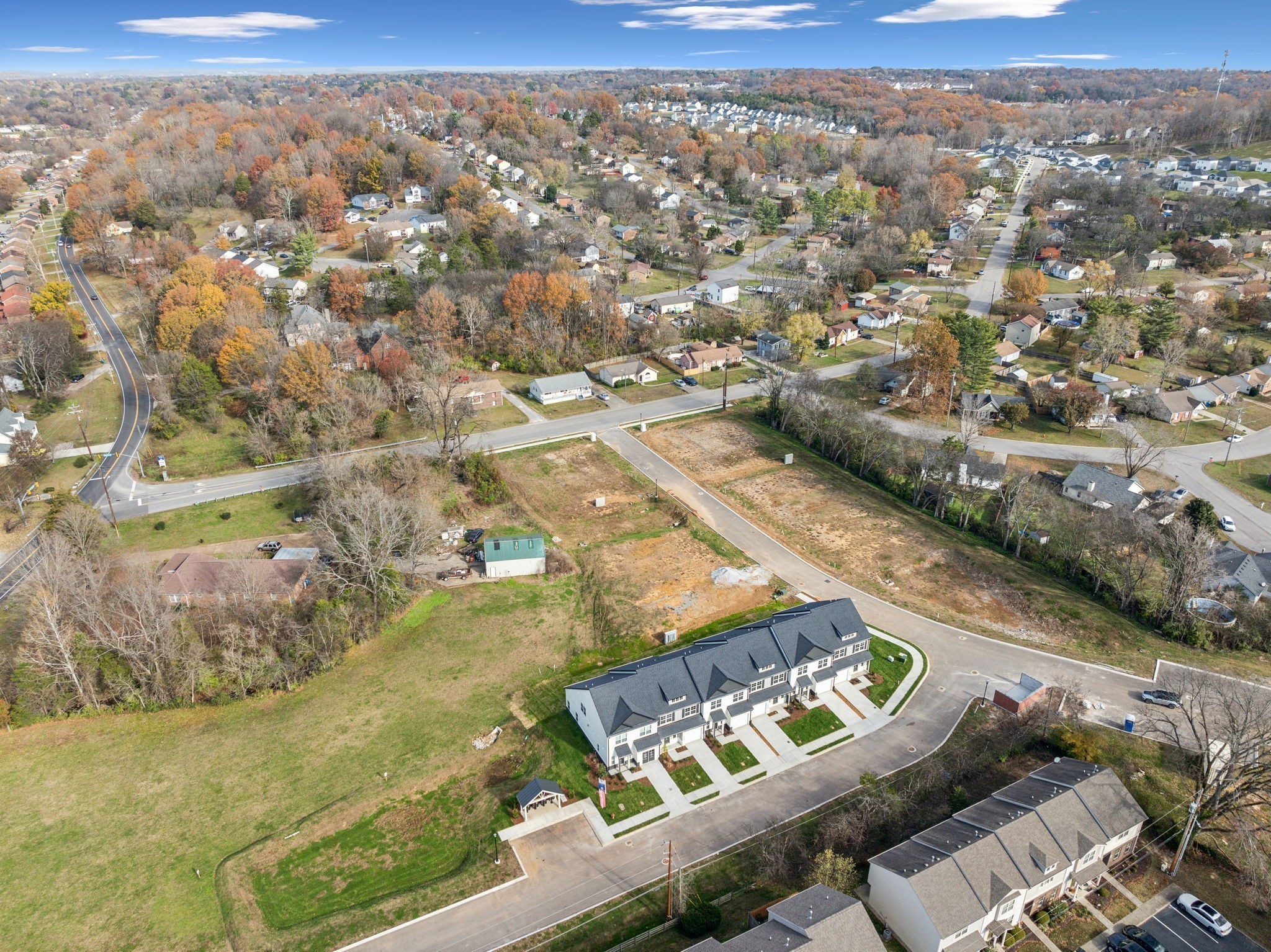 537 Tulip Springs Road Hermitage, TN 37076 - Photo 44 of 58 an aerial view of residential houses with outdoor space
