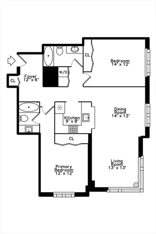 a picture of a park with an white wall