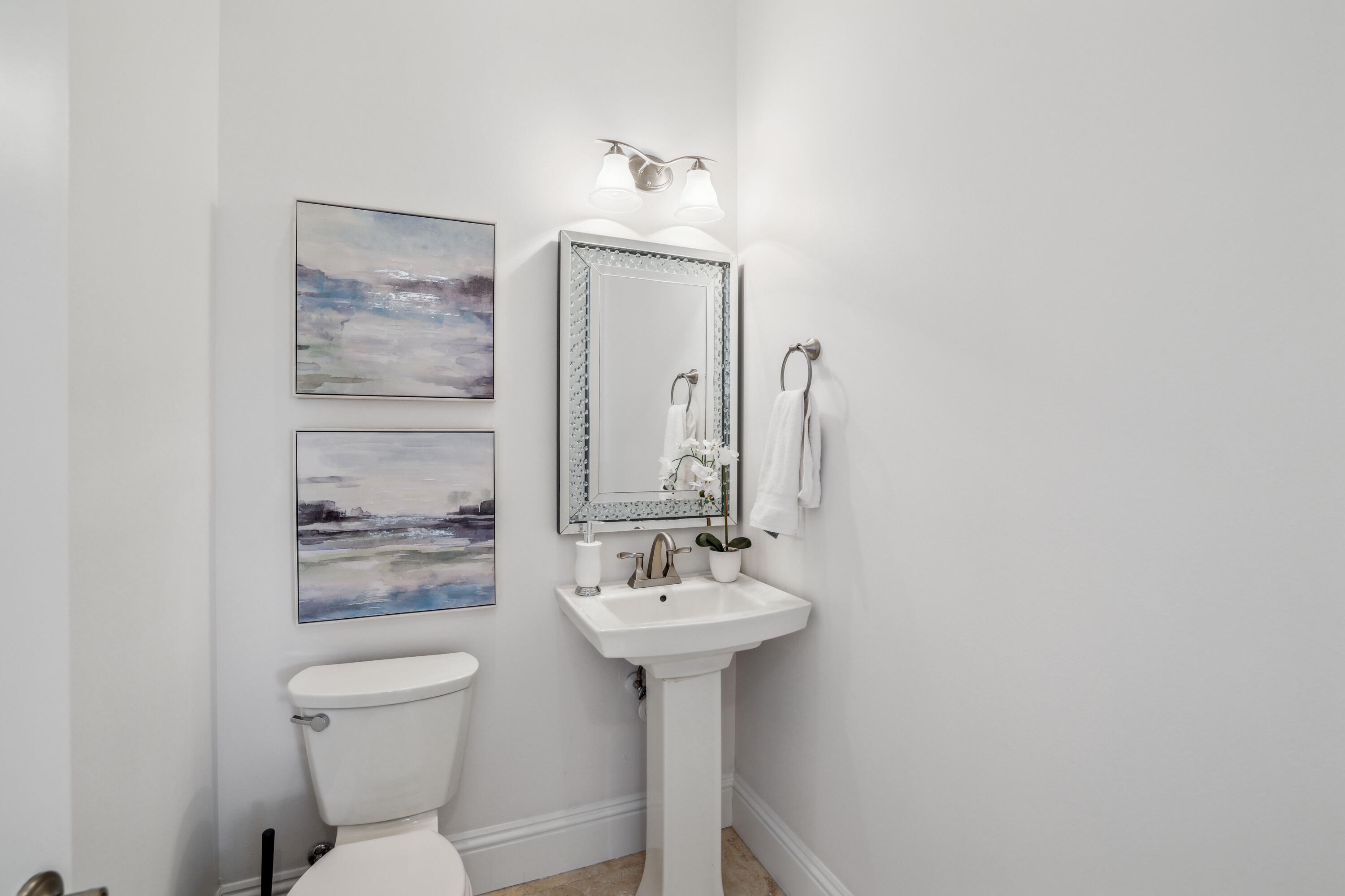 1030 Rhodes Villa Avenue Delray Beach, FL 33483 - Photo 12 of 76 a bathroom with a sink mirror and toilet
