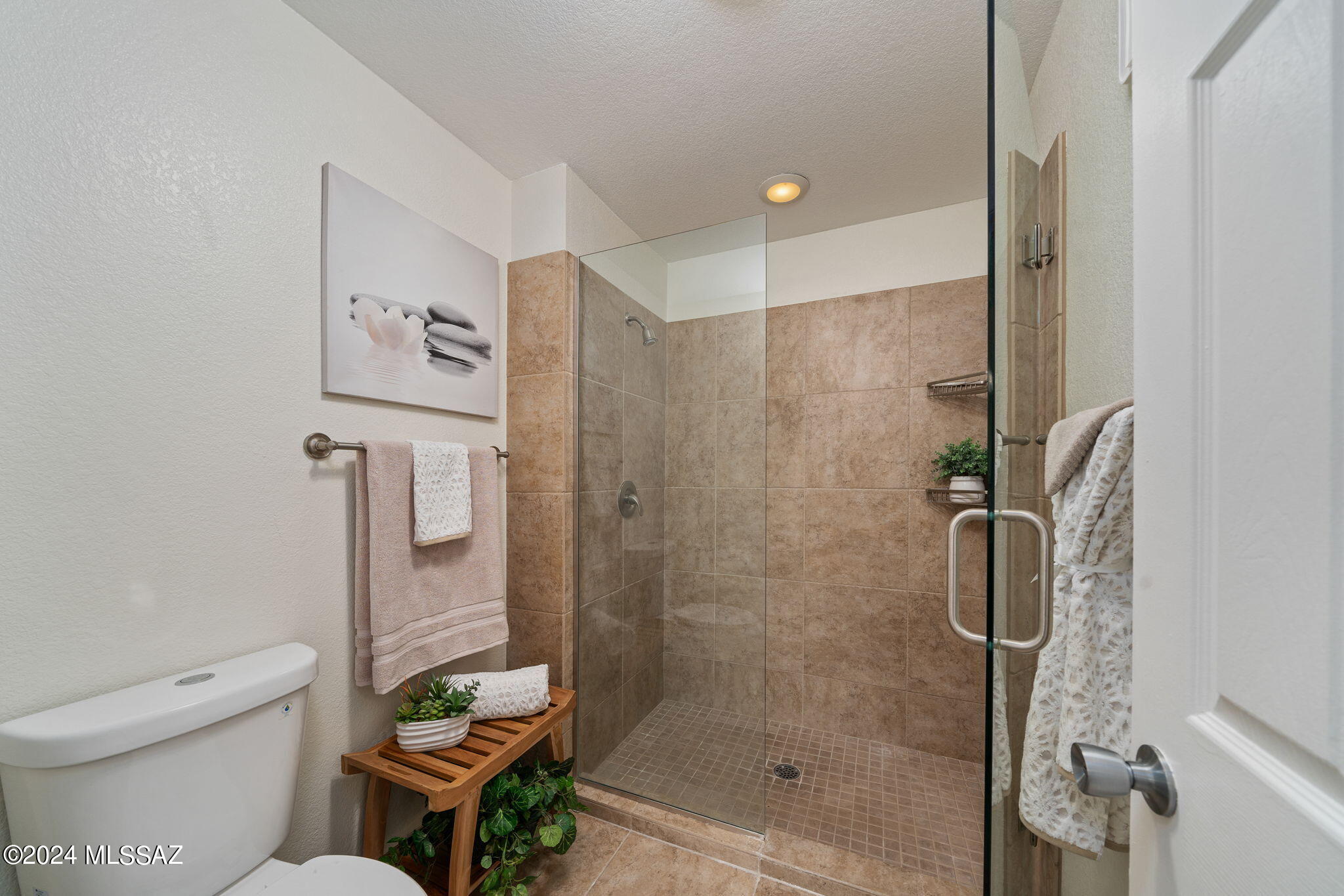 7255 East Snyder Road, Unit 4206 Tucson, AZ 85750 - Photo 13 of 33 a bathroom with a shower a toilet and a shower