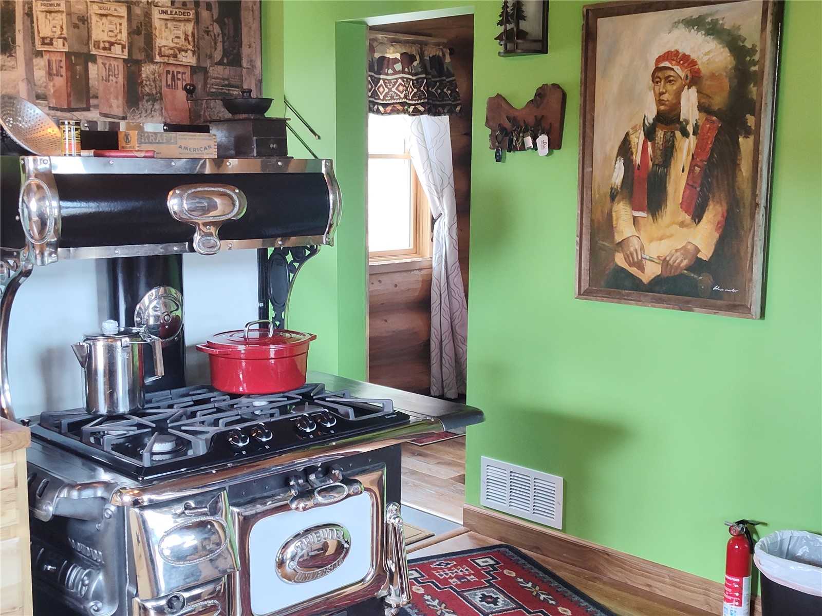 5 Arland Road Como, CO 80456 - Photo 11 of 33 a stove top oven sitting inside of a kitchen