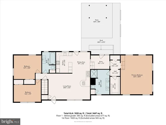 a view of a kitchen with stainless steel appliances
