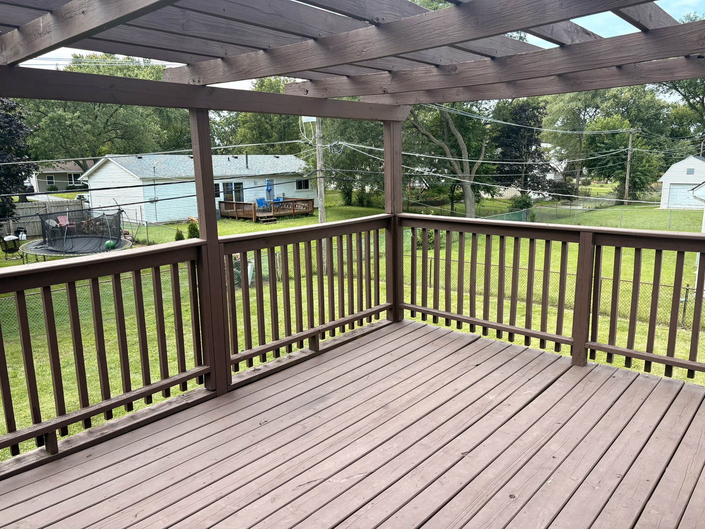 325 Rockhurst Road Bolingbrook, IL 60440 - Photo 16 of 17 a view of a wooden deck