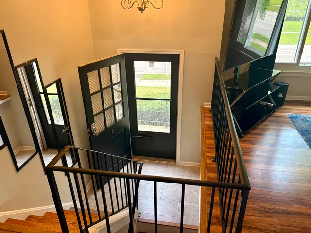 a view of an entryway