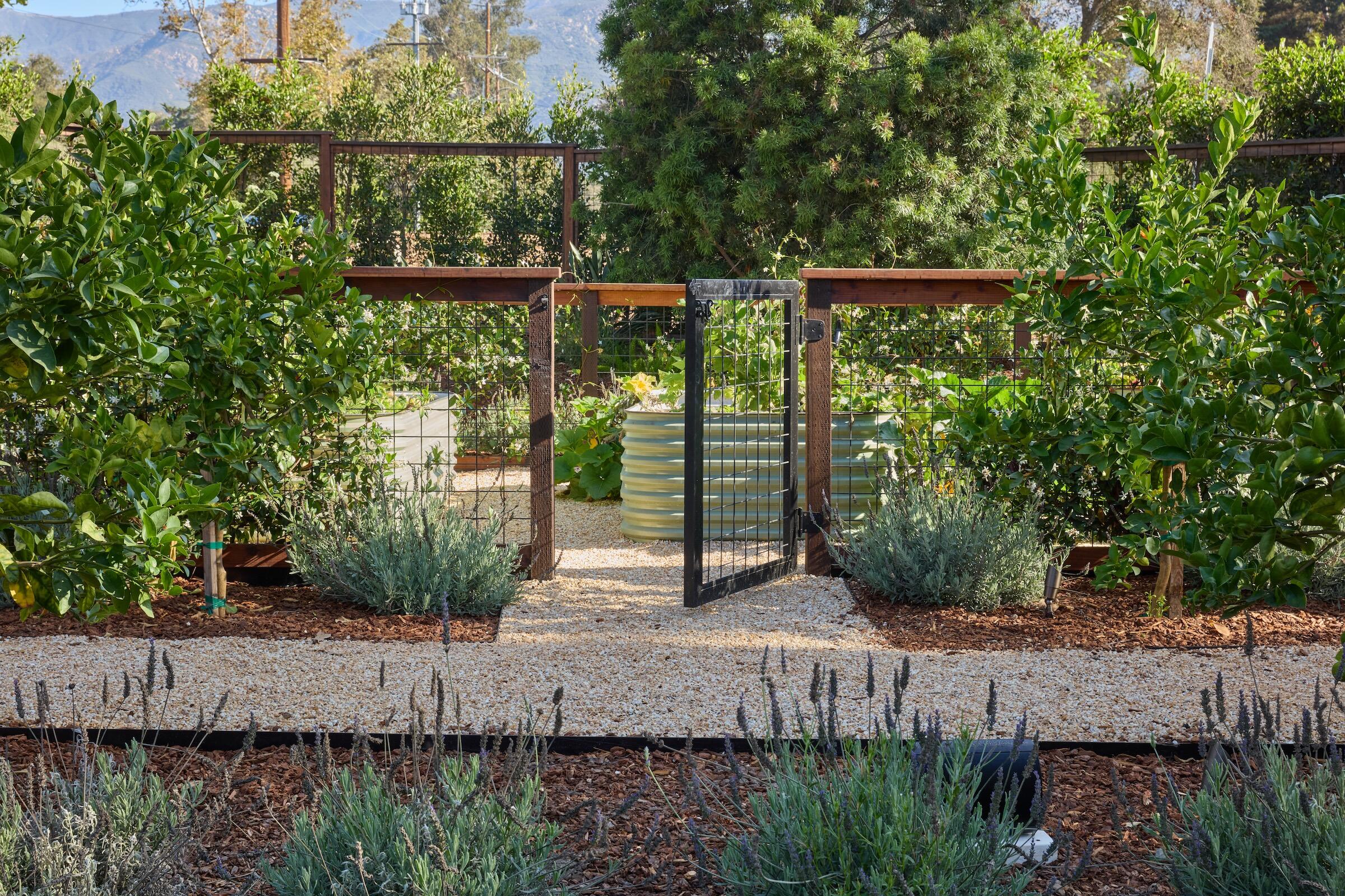285 Olive Mill Road Santa Barbara, CA 93108 - Photo 35 of 38 veg garden entrance