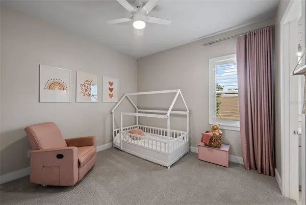 a room with a bed and a couch