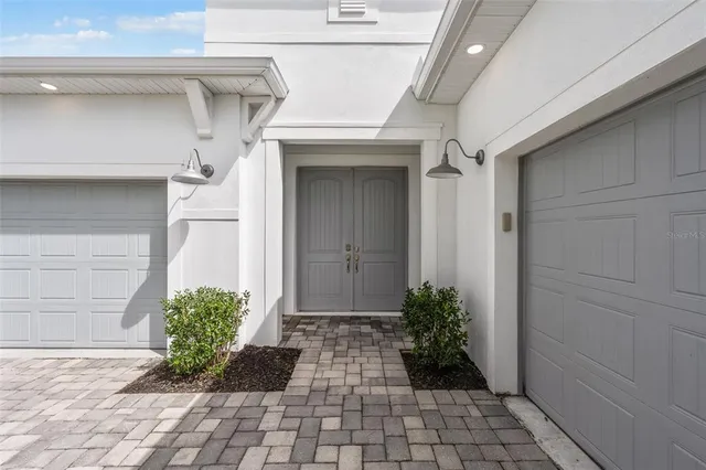 a view of a entryway door of the house