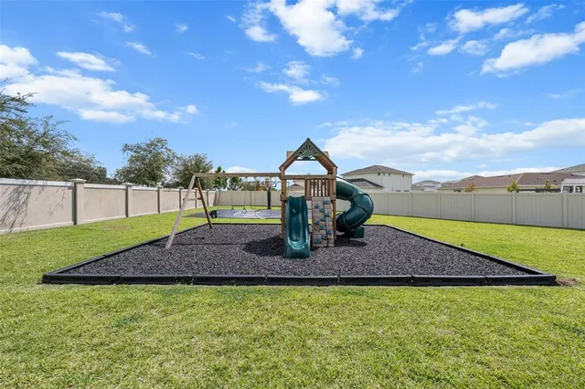 a view of a volley ball court