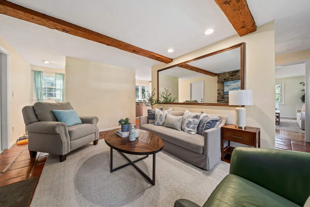 1563 Bay Road Sharon, MA 02067 - Photo 15 of 41 a living room with furniture and a large window