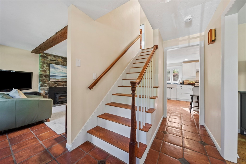 1563 Bay Road Sharon, MA 02067 - Photo 17 of 41 a view of entryway and hall with wooden floor