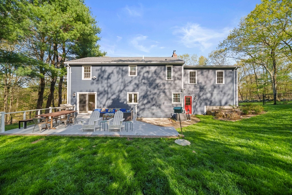 1563 Bay Road Sharon, MA 02067 - Photo 31 of 41 a view of a house with backyard and sitting area