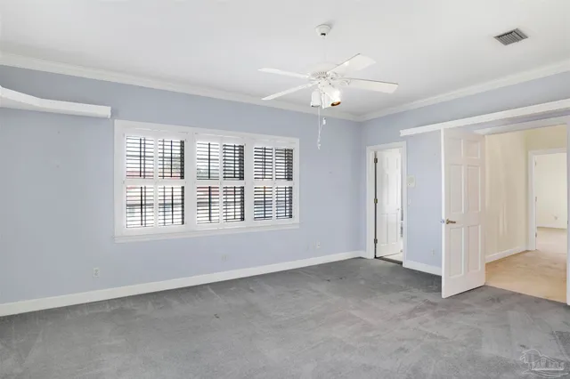 a view of a house with a swimming pool