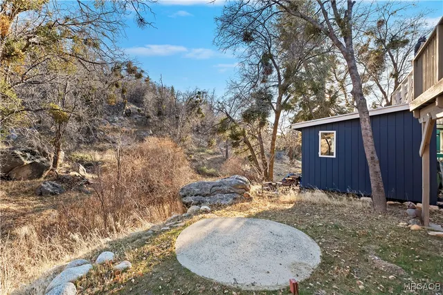 a view of lake view and mountain in the back