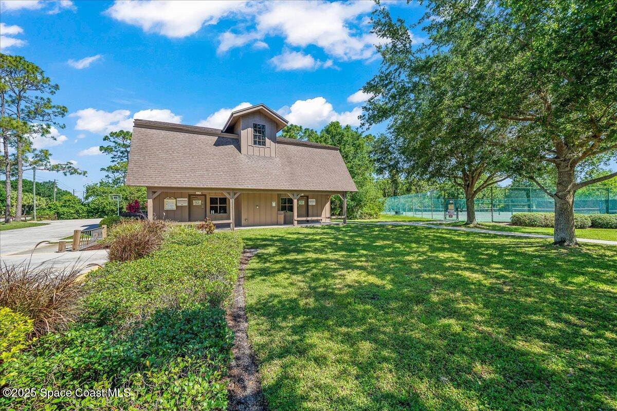 4245 Windover Way Melbourne, FL 32934 - Photo 37 of 50 a aerial view of a house