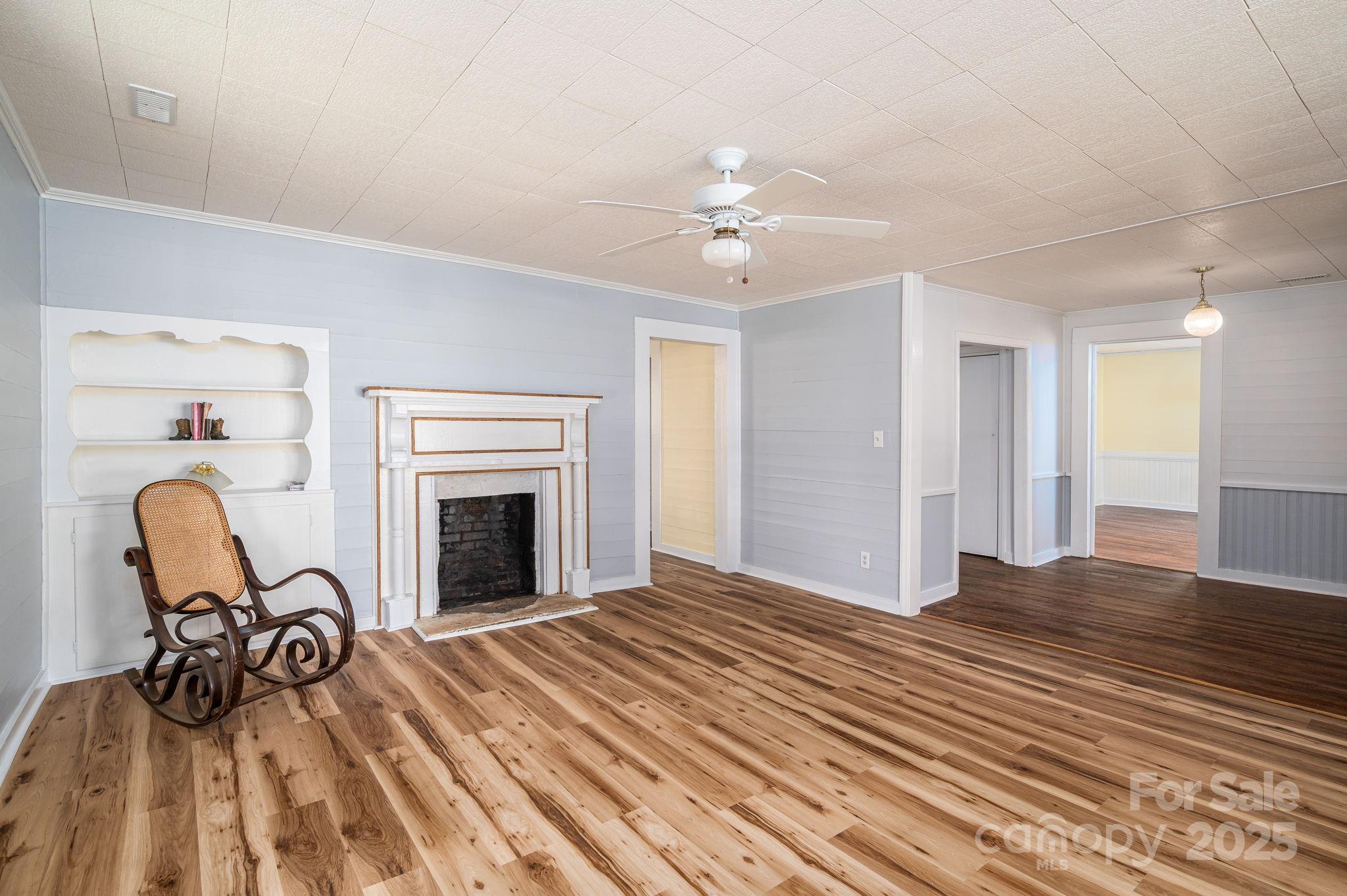 5746 Casar Road Casar, NC 28020 - Photo 7 of 24 a view of a livingroom with furniture and a fireplace