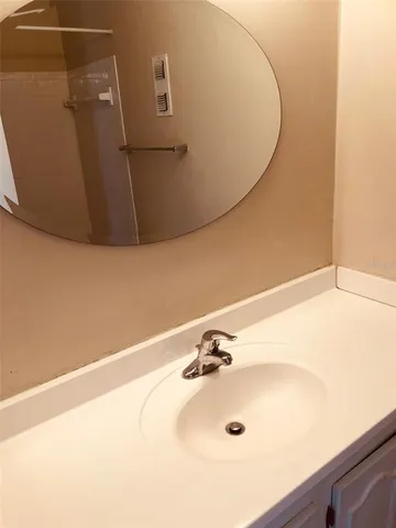 a bathroom with a sink