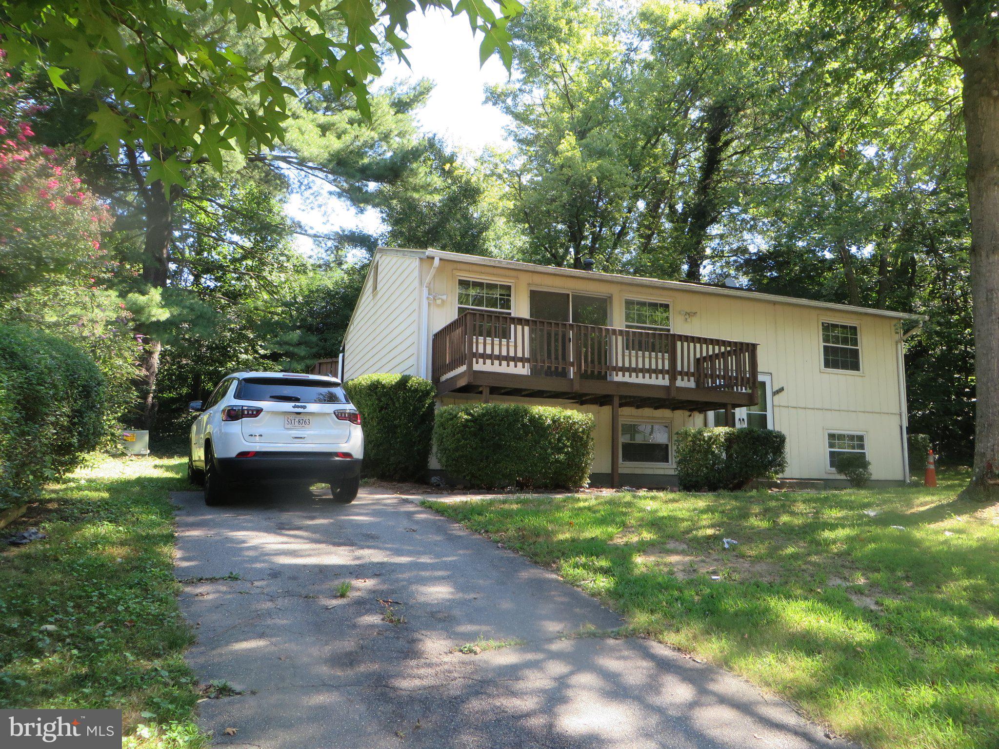 7906 Orange Plank Road Springfield, VA 22153 - Photo 35 of 35 FRONT OF HOUSE WITH DRIVEWAY
