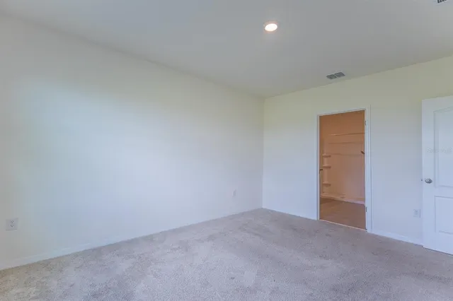 a view of empty room