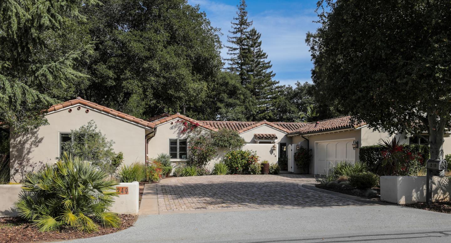 249 South Gordon Way Los Altos, CA 94022 - Photo 1 of 1 front view of a house with a yard