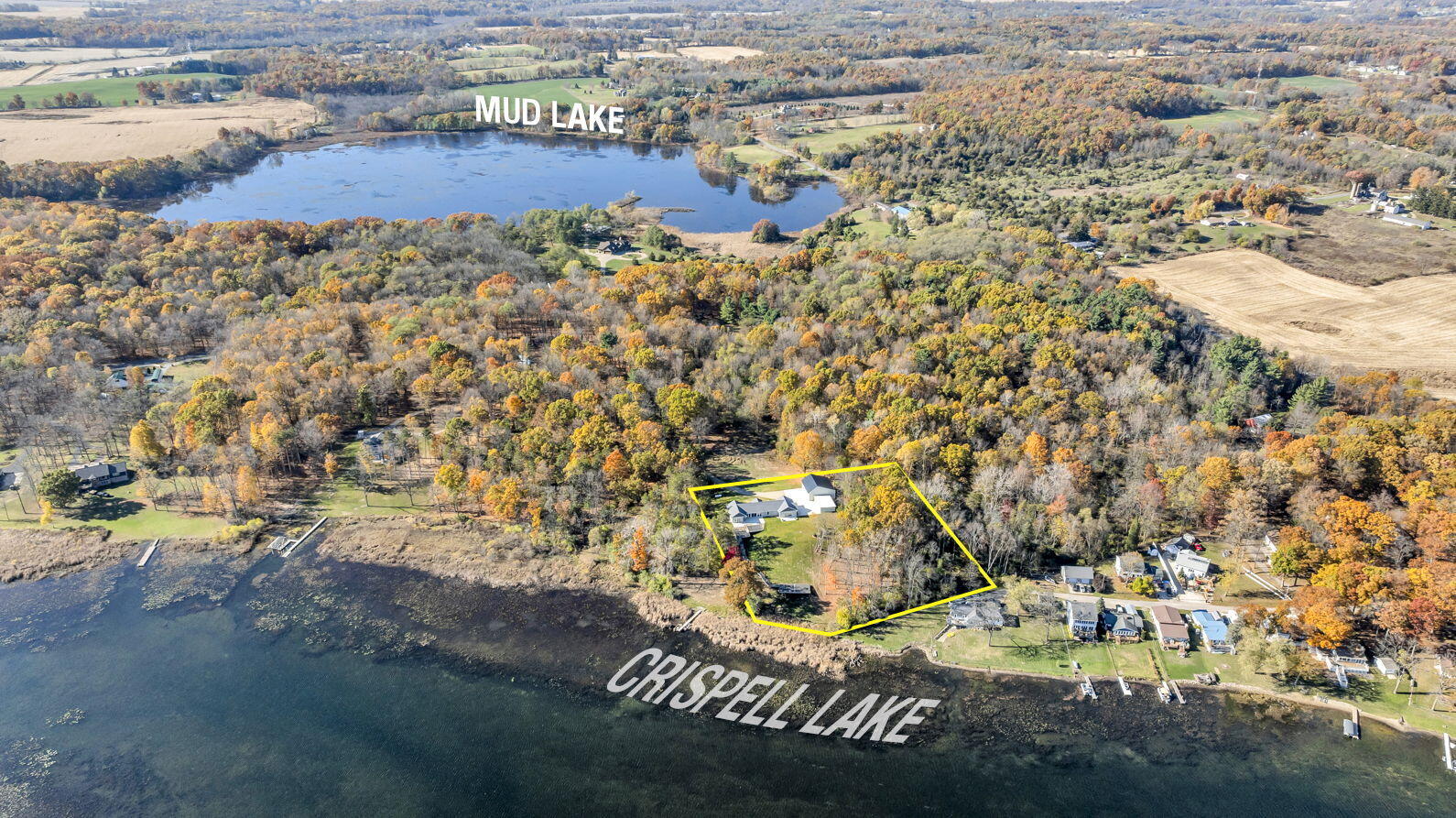 6503 Springbrook Road Horton, MI 49246 - Photo 2 of 76 springbrook lakes outline