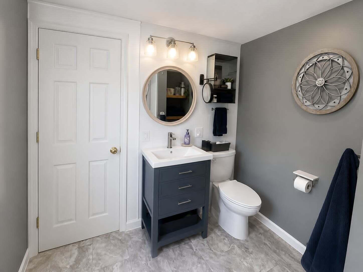 420 Augusta Road Belmont, ME 04952 - Photo 22 of 55 Primary Bathroom 1